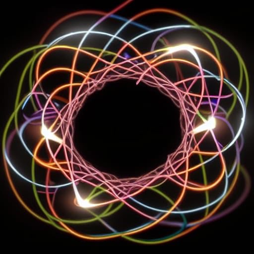 BorgBBTG's tweet photo. "Lightning encircles a ring of numerous Quantum mechanical 4D 3D atom models" - made with @NightCafeStudio 

https://t.co/vK910XkcMH

#aiart #nightcafe #digitalart https://t.co/I8iZJ2iTU0