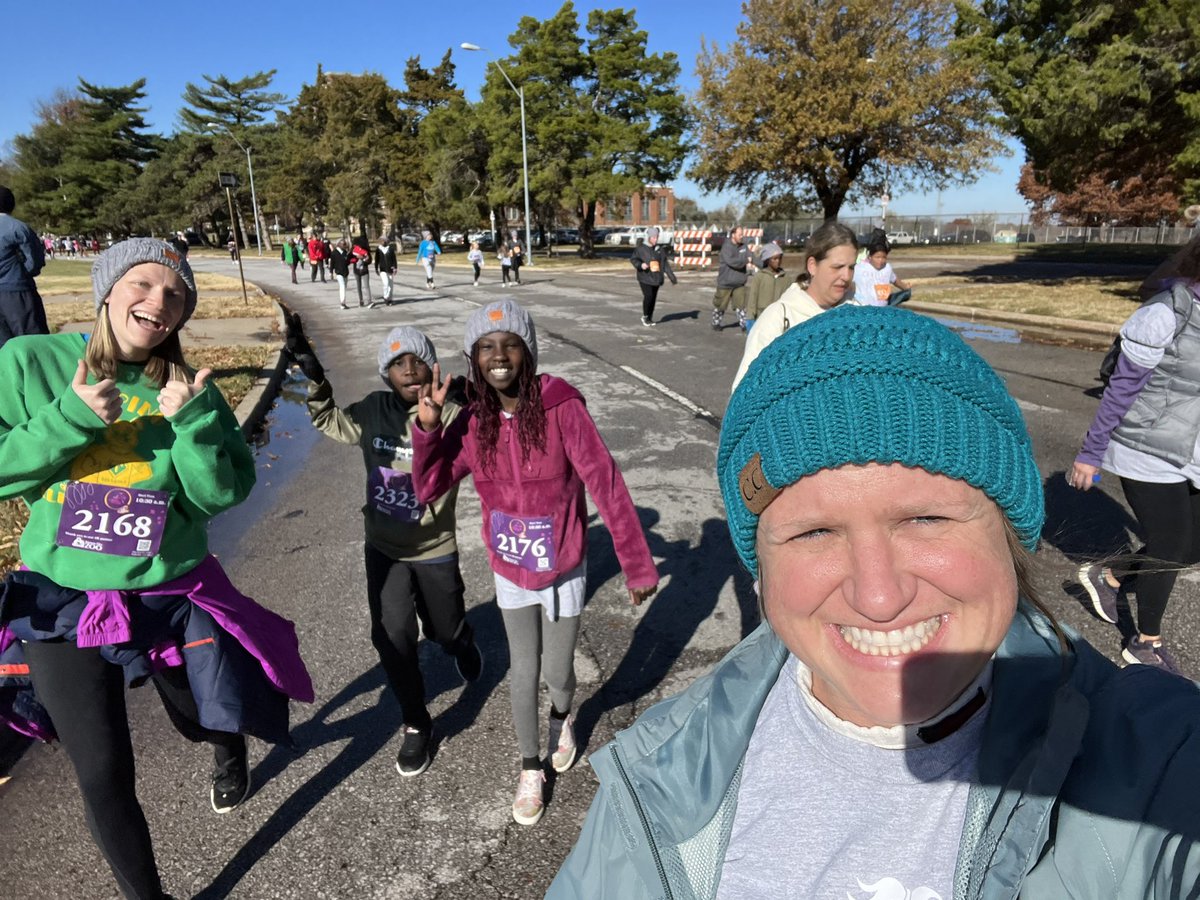 A rainy, cold morning turned into a beautiful, sunny day watching these <a href="/ToppingBulldogs/">Topping Elementary</a> Girls on the Run girls and their running buddies complete a 5k! Thank you <a href="/SallyRolf/">Mrs.Reeve</a> and  <a href="/MrsEcksteinTE/">Erin Eckstein</a> for another inspiring season watching our students activate their star power!