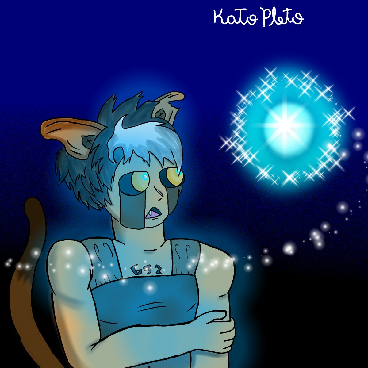 katopleto's tweet photo. Um desenho ⭐Especial⭐ Para (@LuneDeffes)Por ter desenhado o meu icon👤 https://t.co/F1qLVRNNAT