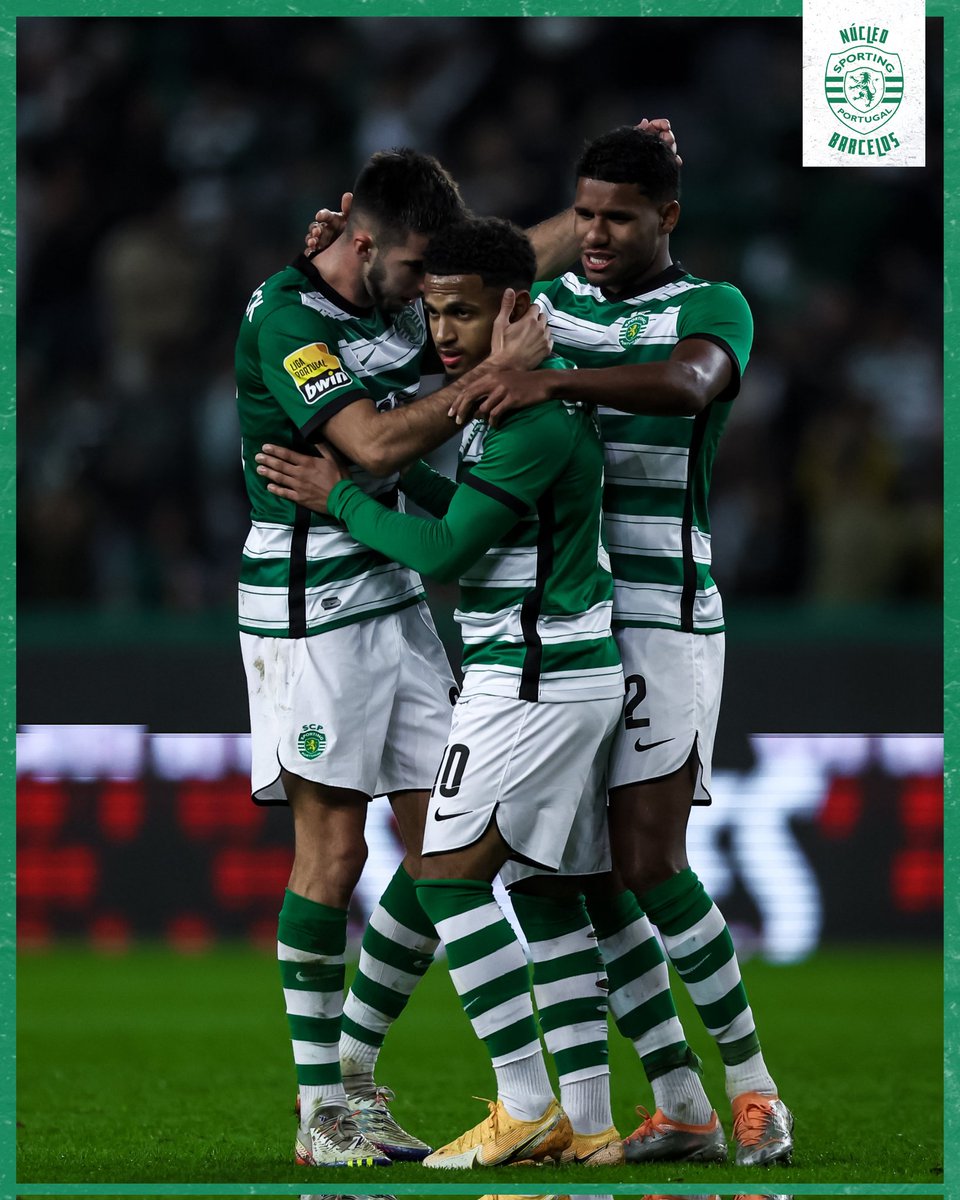 📸 Os 3⃣ pontos ficam em Alvalade 🦁

#SCPVSC #LigaPortugal #DiaDeSporting #SportingCP #NúcleoSCPBarcelos