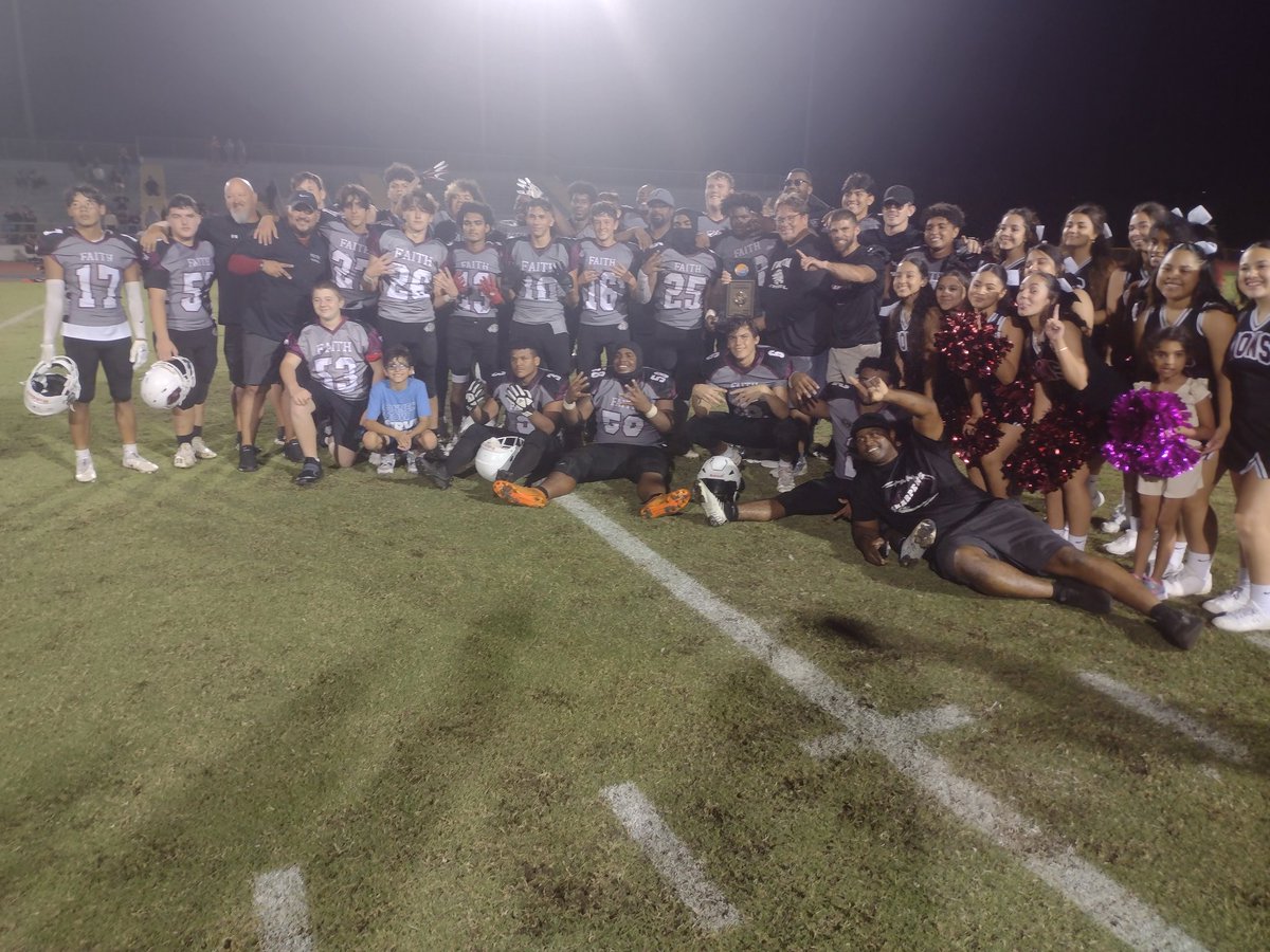 SSAA Football (@ssaafootball) on Twitter photo Class 3A Championship goes to Faith Christian!
Faith Christian 36 Tradition Prep 0
<a href="/FlaHSFootball/">FloridaHSFootball.com</a> <a href="/CenFLAPreps/">Central Florida Preps</a> @FCAFB_ Class 3A Championship goes to Faith Christian!
Faith Christian 36 Tradition Prep 0
<a href="/FlaHSFootball/">FloridaHSFootball.com</a> <a href="/CenFLAPreps/">Central Florida Preps</a> @FCAFB_