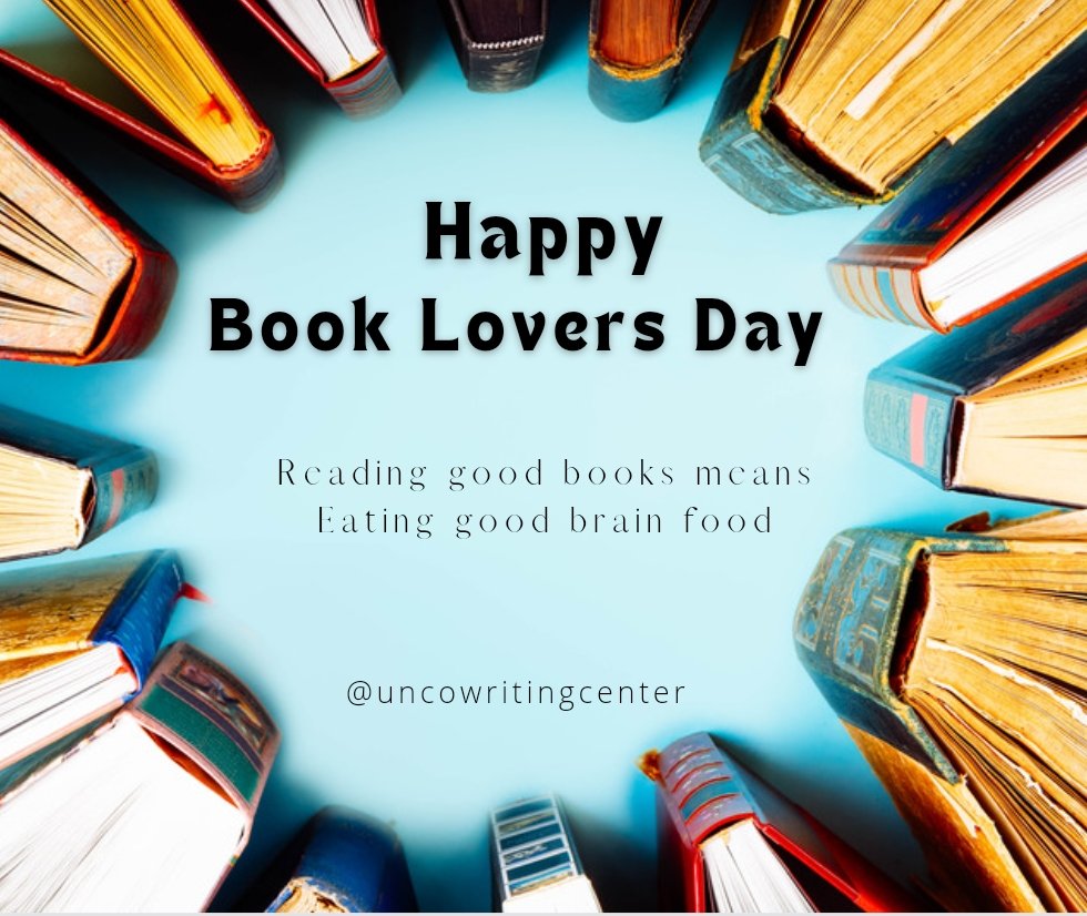 UncoWriting's tweet image. Happy weekend, Bears! Today is Book Lover's Day and what better day to kick off the weekend? Tell us some of your favorite books that you have read!