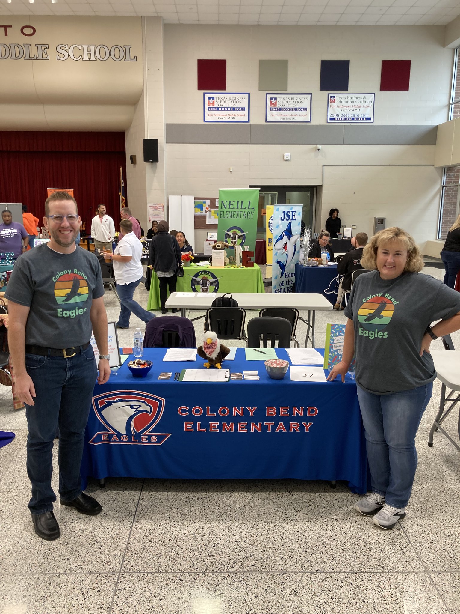 Colony Bend Elementary on Twitter "Enjoyed meeting new applicants at