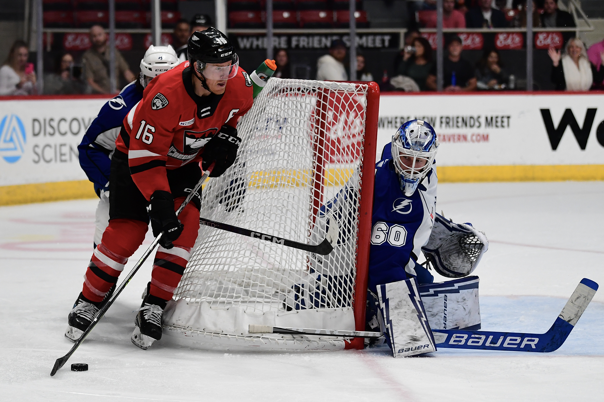 Crunch snap five-game skid with win over Checkers