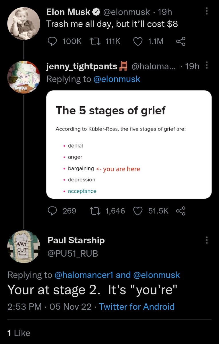 halomancer1's tweet photo. never get the top reply to an elon musk tweet. my mentions are full of the dumbest replies i've ever seen. https://t.co/Z28yLCI3Yf