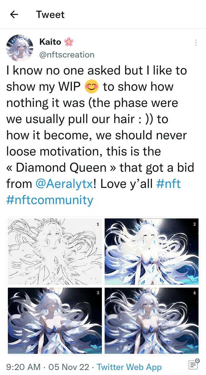 BlancPixels's tweet image. That being said beware of @/nftscreation 

they've been playing dumb but yeah