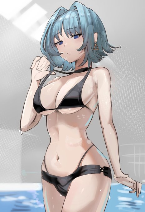 OC

青髪巨乳クールお姉さん 