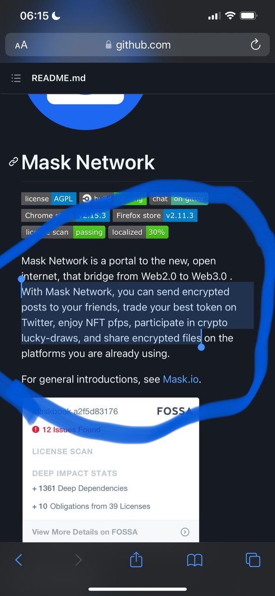 Zamir20211's tweet photo. MaskNetwork BREAKING NEWS. See on GitHub. Twitter initiated with #MASK #MASKNETWORK #Twitter #bluebirdindex
#BLUEBIRDS
RETWEET !!! https://t.co/7z1ARi1ea4