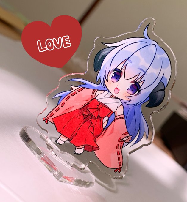 羽入アクスタできました!少数だけboothに置いています。在庫がなくなった場合はフラグメントワールド2で再販します 