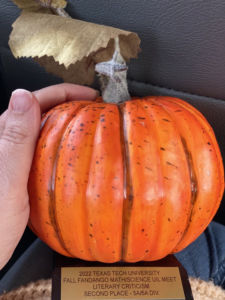 COVID in many ways derailed my education career. But, so much was lost when ppl lost so much. &amp; I have found my calling in different places than expected. However, today, I returned to UIL lit crit. It felt like home. So much has changed, but this felt good.