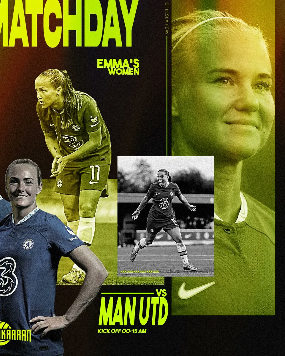 Chelseakaaran22's tweet image. Double Matchday! 🔥

The men welcome Arsenal as the women travel to Manchester United. Important matches for either of our teams!

Let’s go Chelsea! 💙

@ChelseaFC @ChelseaFCW

#CFCAFC #MANCFC