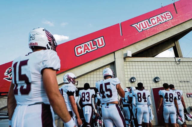 Blessed to receive an offer from PennWest (CalU). Go Vulcans!!! ⚪️🔴 <a href="/CoachGaryDunn/">Gary Dunn</a> <a href="/coachpoohward/">James Pooh Ward</a> <a href="/coachdburks/">Dominique Burks</a>