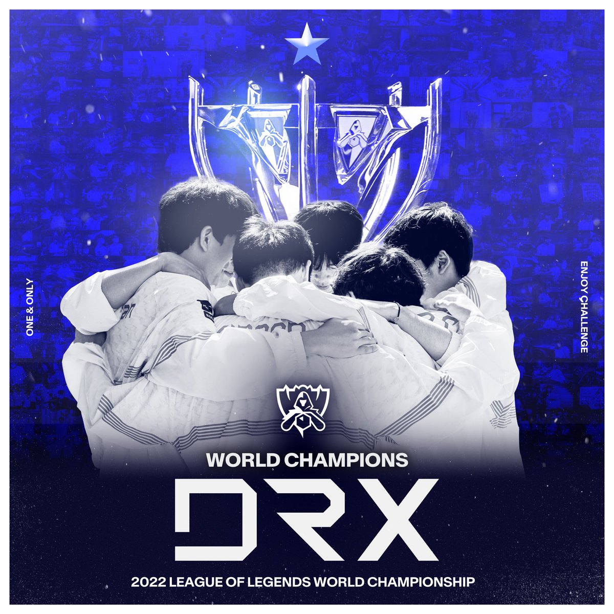 ONE & ONLY DRX ⭐
️
#GoDRX #DRXWIN #Worlds2022 #Champions