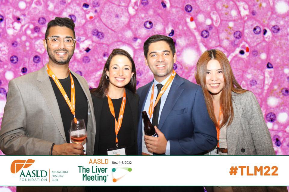 At the Awards Reception today with Emerging Liver Scholars class of 2022. Cannot thank you enough #AASLD for such a great opportunity. #TLM22 #ELS2022 #LiverTwitter