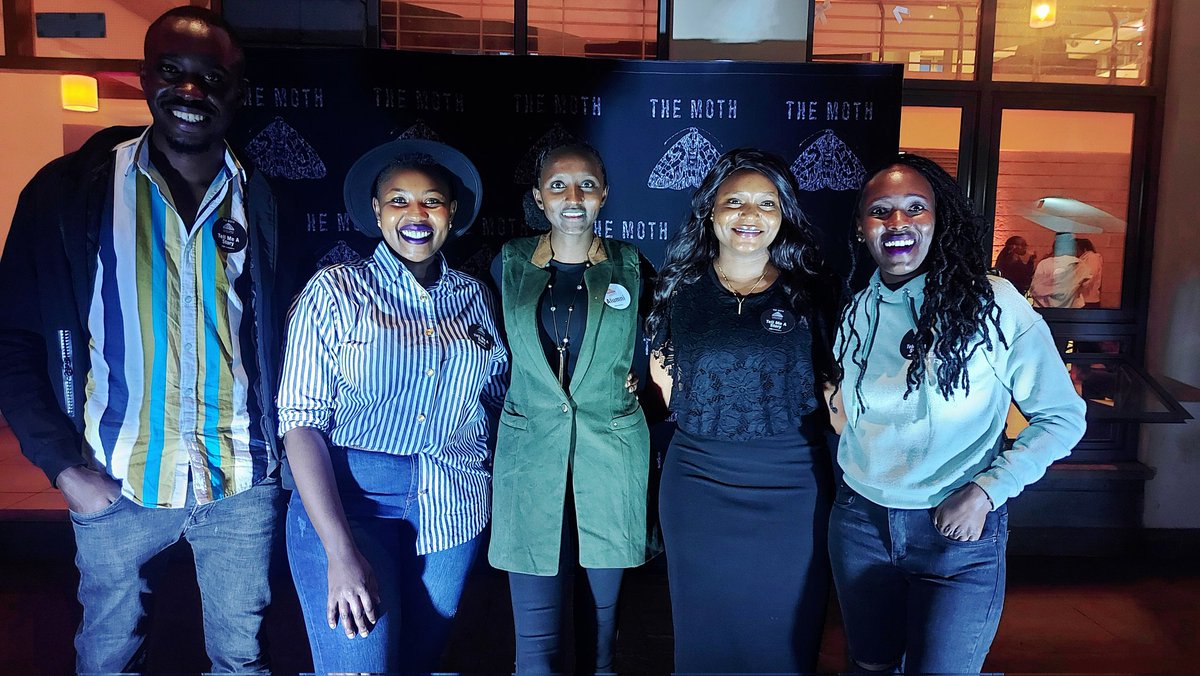 GloriaMagut's tweet photo. What an unforgettable evening of bold stories @TheMoth And from today I choose not to hold back, but speak bravely about my beautiful story.
I hope to be part of #themothinnairobi in 2023 &amp; inspire many @ADELLEO  @thatLarryRosen #WEMOVE https://t.co/IpHjsDCeAD