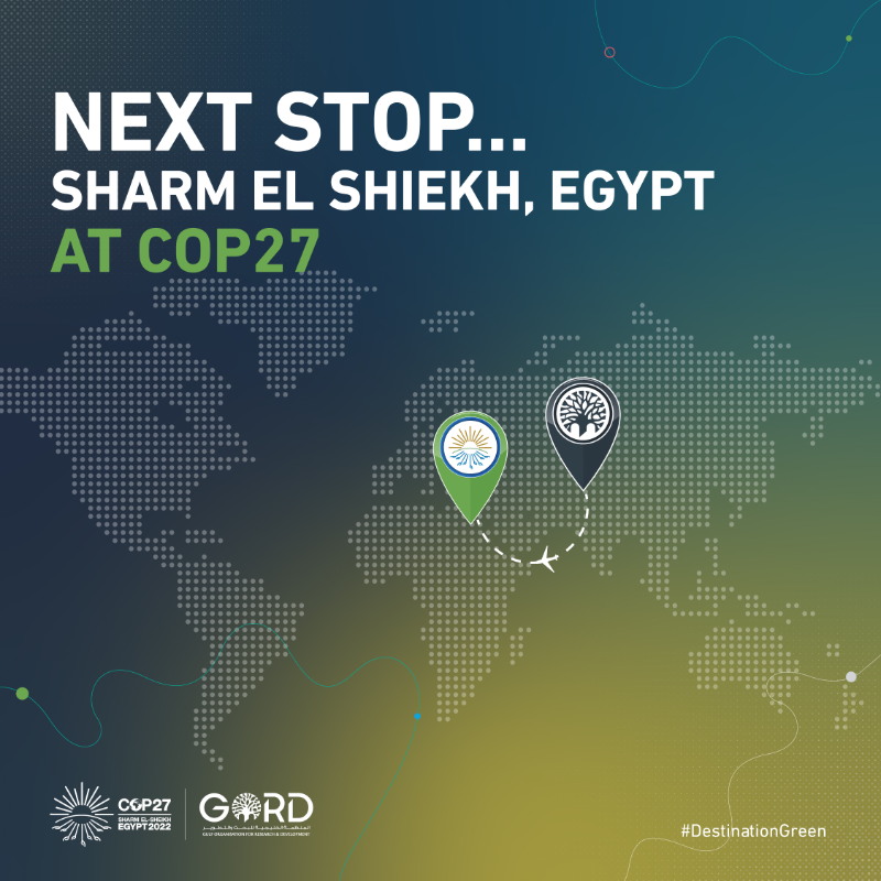 GORDMENA's tweet photo. Our future depends on YOU! We’re at #COP27, visit GORD Pavilion (Booth: O5 &amp; Y25) in Green Zone.
📅 7-18 Nov 📍Sharm El Sheikh, Egypt.
Read more: https://t.co/1tKhmLuqmt
#DestinationGreen @COP27P
