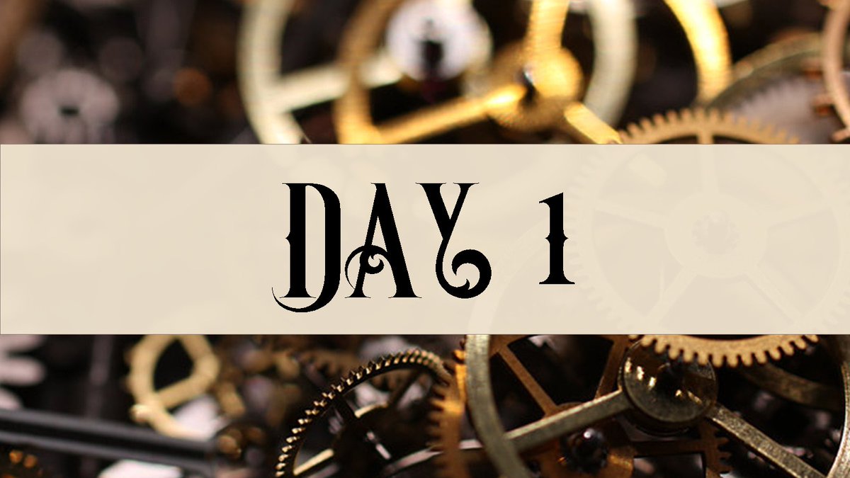 ㅤ
          「 𝐃𝐀𝐘 𝟏; The Battle Against Time  」 
                              #TOUNOKI
ㅤ