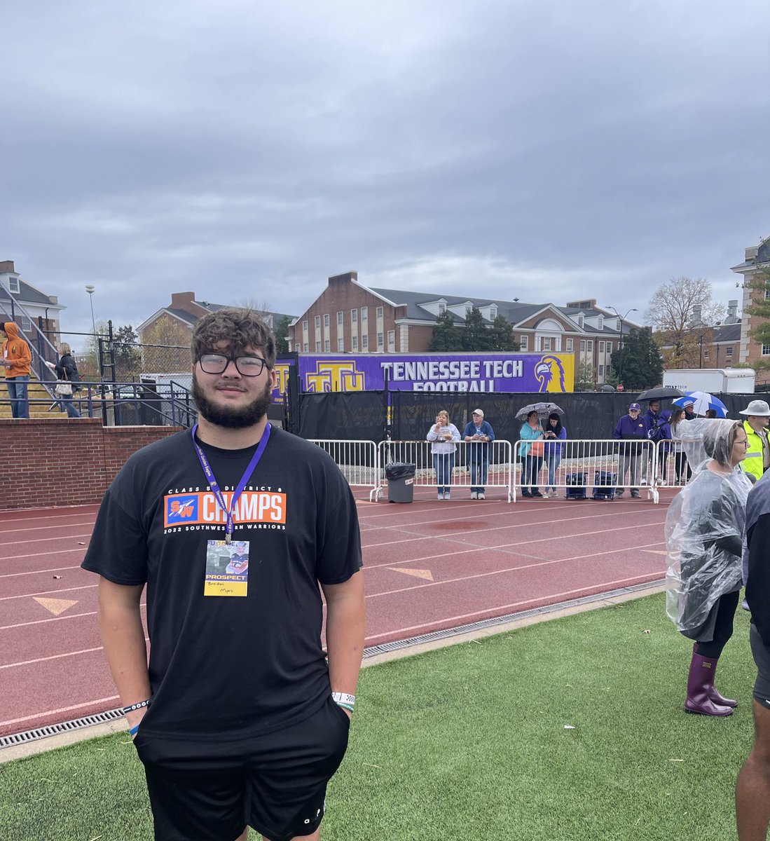 Another great time at tennesee tech today! <a href="/TNTechFootball/">TTU Football</a> <a href="/CoachJohnson57/">Dave Johnson</a>