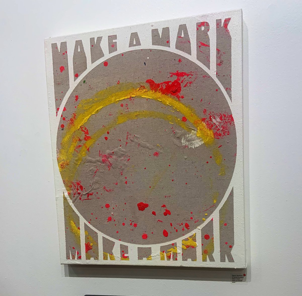 chouinardphoto's tweet photo. Had a great time visiting old #OrdCamp friends at YAB Kind Words group show! 20th Anniversary of the You Are Beautiful sticker! https://t.co/edv7NhxfkT