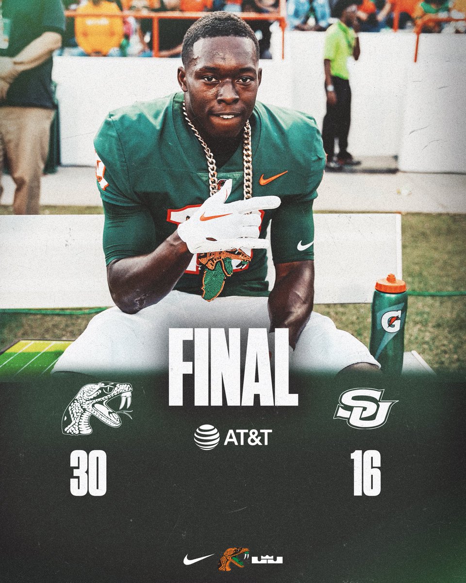 FAMU_FB's tweet photo. That was easy. 

#FAMU | #Rattlers | #LeaveNoDoubt https://t.co/E3hEGQ8lCL