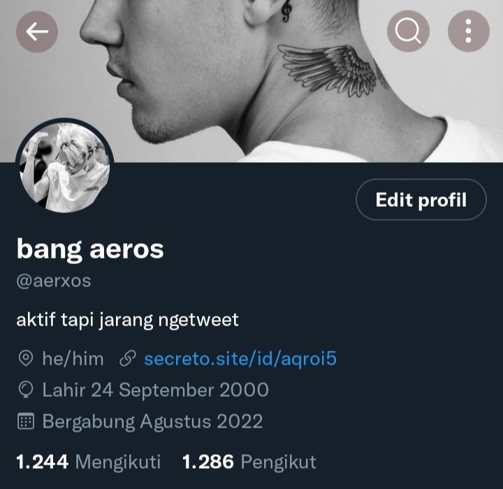tau acc dibawah? ini back up nya, cari mutual lama/baru help rt like. thanks
