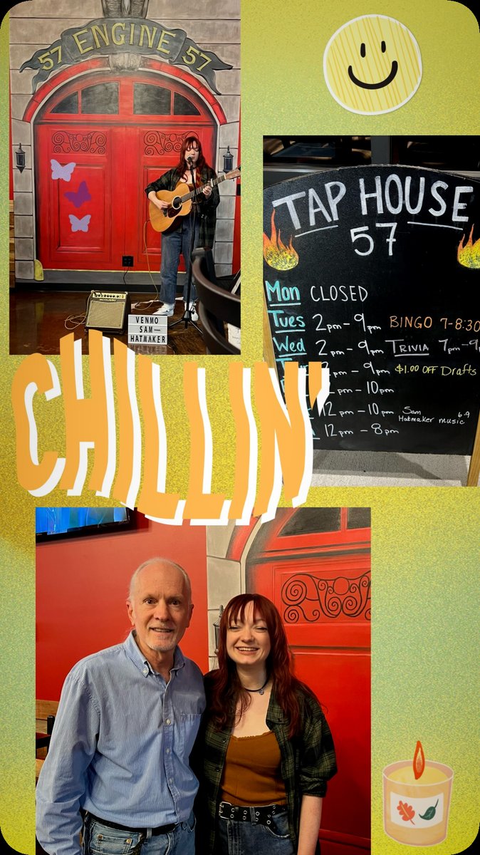 Listening and #Chillin to a little <a href="/samhatmaker/">Sam Hatmaker</a> music.