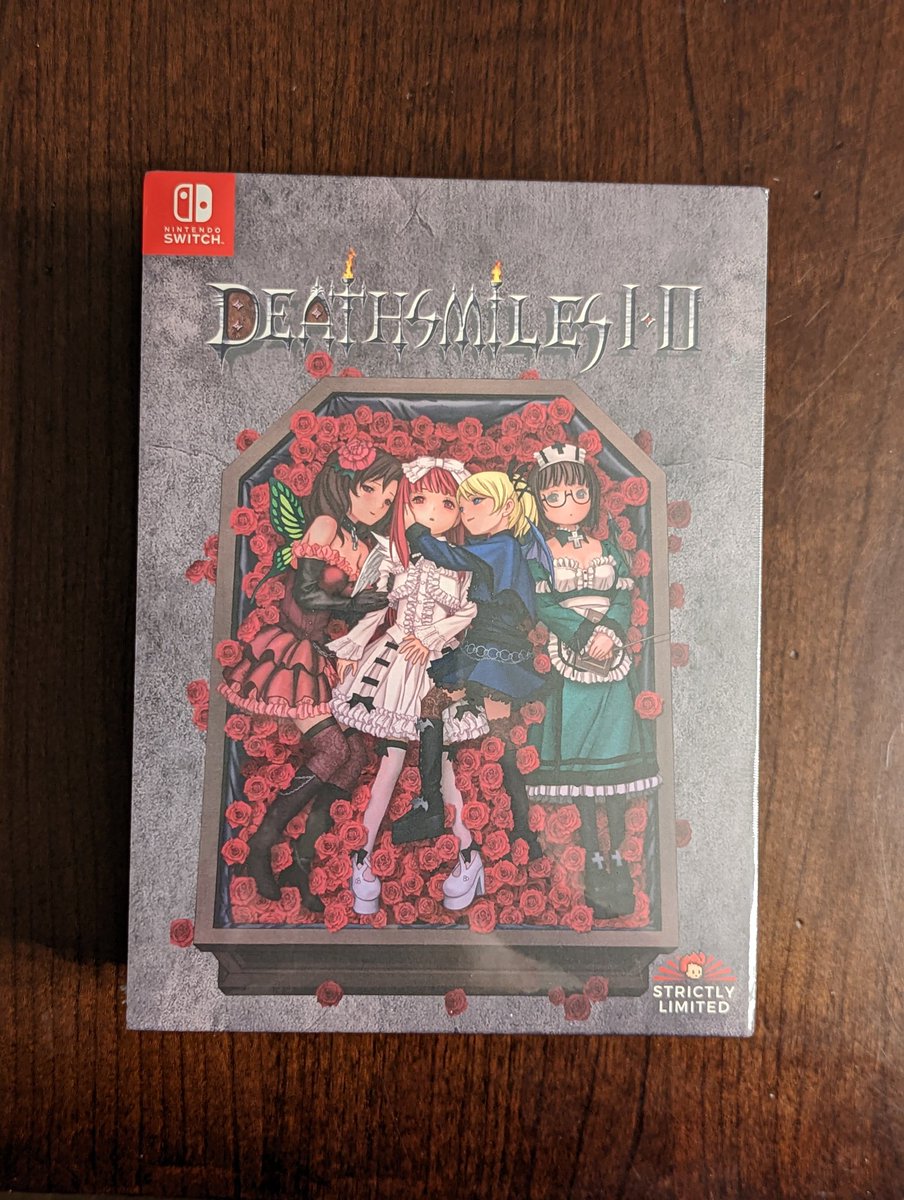 dotjrich's tweet photo. Mail day! Hot and fresh import from @RealStrictlyLTD. Had to spring for the CE this time around 😀🚀

#Deathsmiles #NintendoSwitch #shmup #shmups #STG https://t.co/Y9tiS0Q6mC