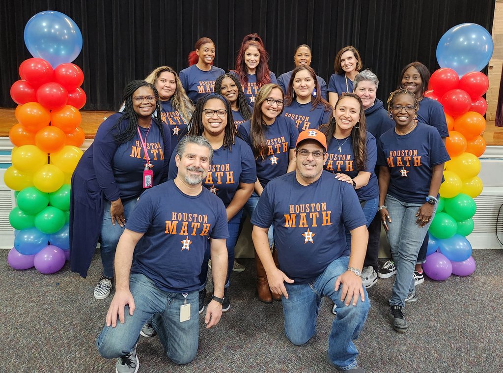 nperez10's tweet photo. SHOUT OUT to all the campuses who joined us today for the @HoustonISD 🌈ERC 3-5 Math Competition! THANK YOU to our volunteers &amp; the amazing @HISD_ElemMath for another successful year! 👏🏼👏🏼👏🏼
#HISDERC2022
#HISDElemMath
(Not all pictured 😬) https://t.co/XIBefdR4sj