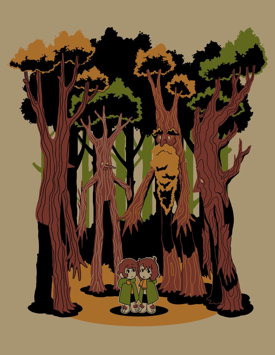 watery_day's tweet photo. the entmoot’s first topic of discussion: are these things orcs?
starting the two towers screen prints! https://t.co/LTNmJ65gw1