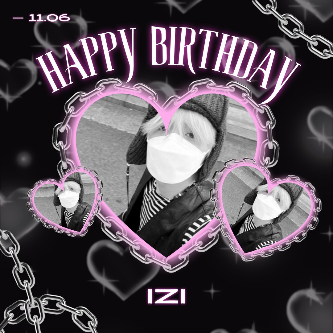 cmstrsh's tweet photo. HAPPY BIRTHDAY IZI 🎉💛
— 11.06

@i4RUT0 
#izibirth
#happybirthdayizi https://t.co/NMxpy6Lpul