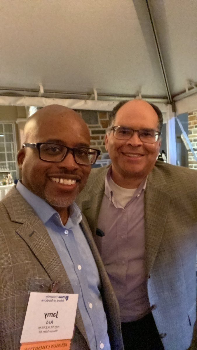 Jamy D. Ard (@drard) on Twitter photo Having a great time with class of 1997 from Duke Med with DJ McFadden <a href="/DukeMedSchool/">Duke University School of Medicine</a> Having a great time with class of 1997 from Duke Med with DJ McFadden <a href="/DukeMedSchool/">Duke University School of Medicine</a>