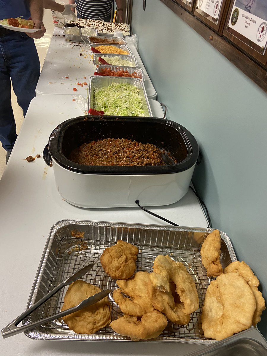 The best Indian Tacos in Bartlesville!! Delaware Tribe of Indians Title VI program!! Let us eat!!