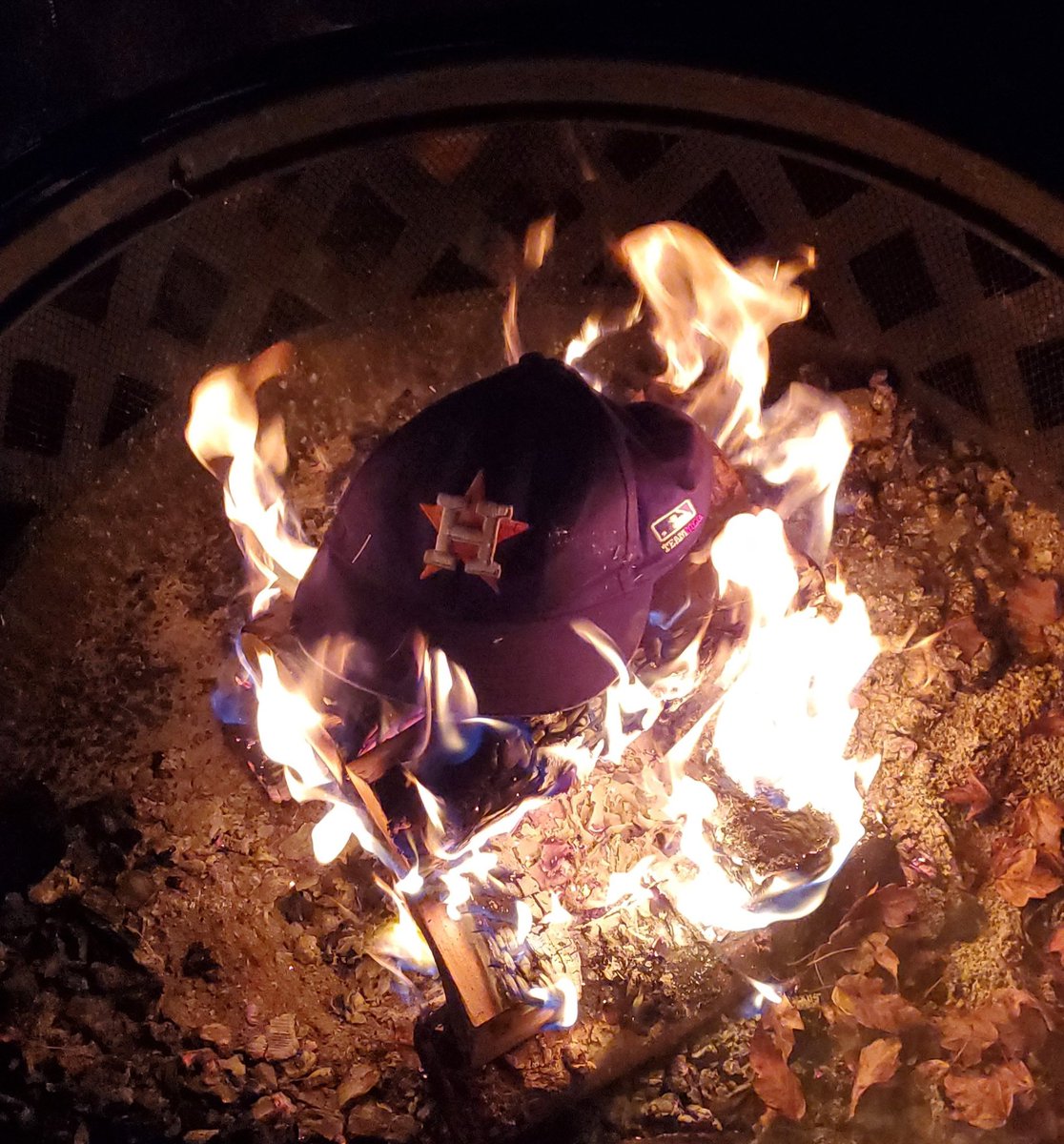 My daughter cleansed our house by sacrificing her t-ball hat. GO PHILLS!!!