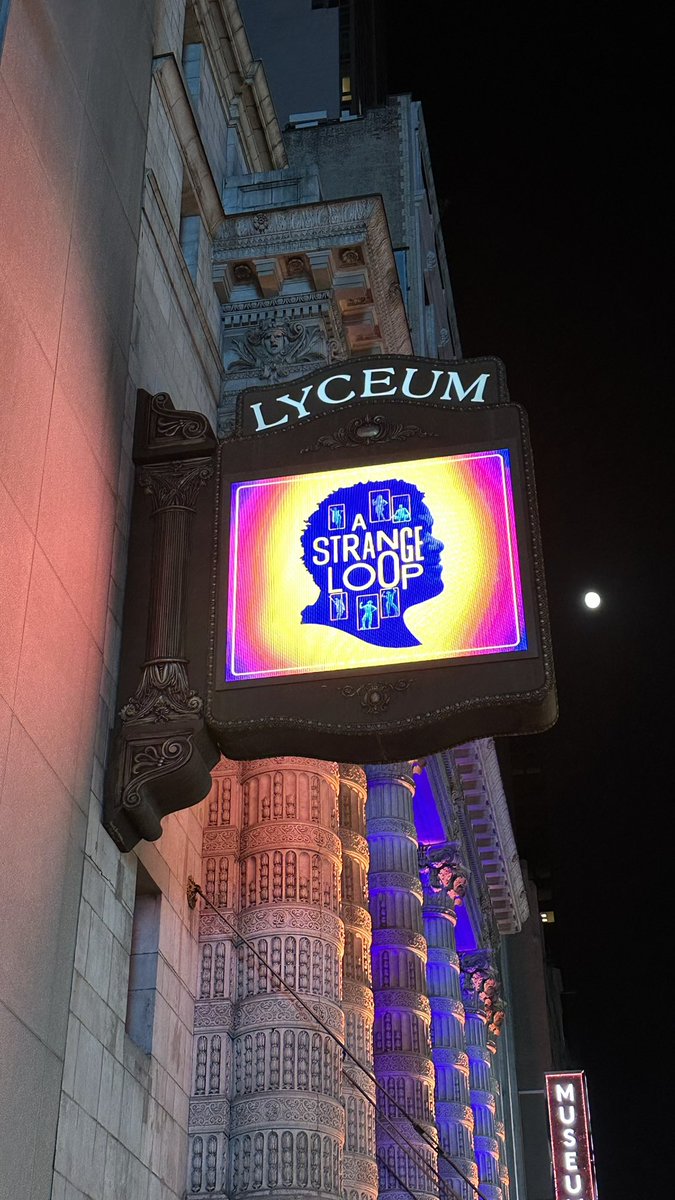 basicallly_jake's tweet photo. And, to close out the amazing trip! #AStrangeLoop #Broadway #NewYork https://t.co/Li7aGERb4c