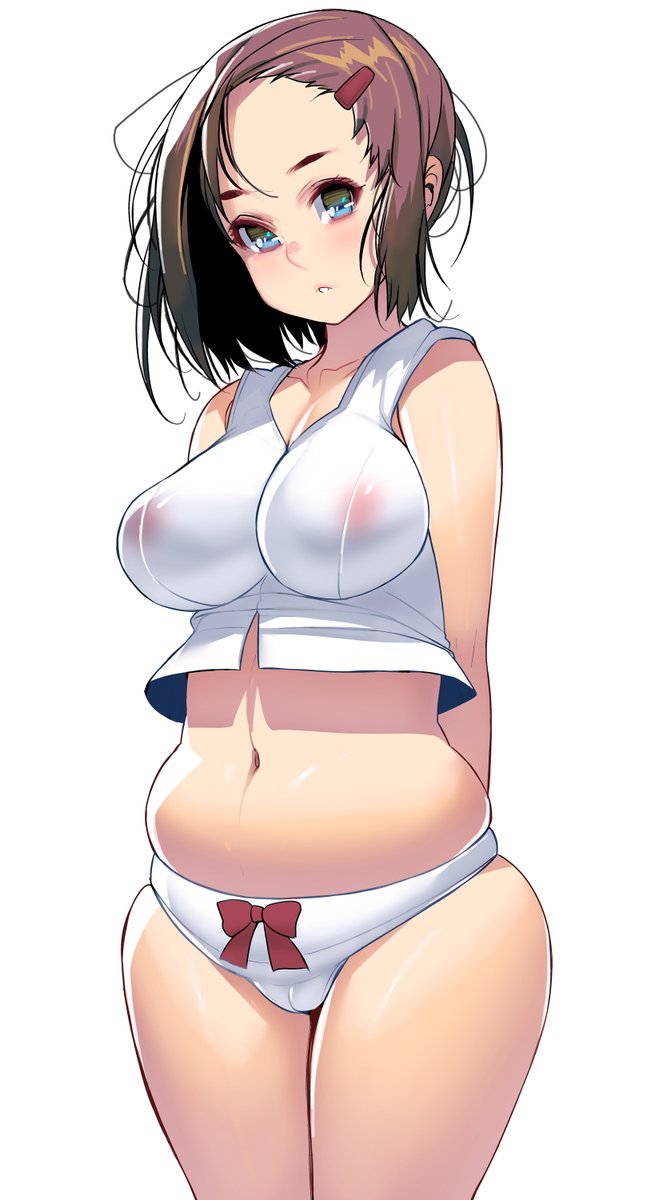 ぽっちゃりしたお腹 