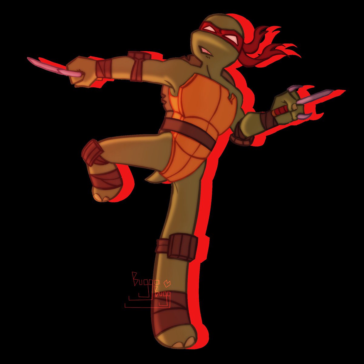 Bugga_Bugg's tweet photo. SHELL-SHOCKED

#tmntfanart #2012tmnt #raph2012 https://t.co/9zgRqXwFpM