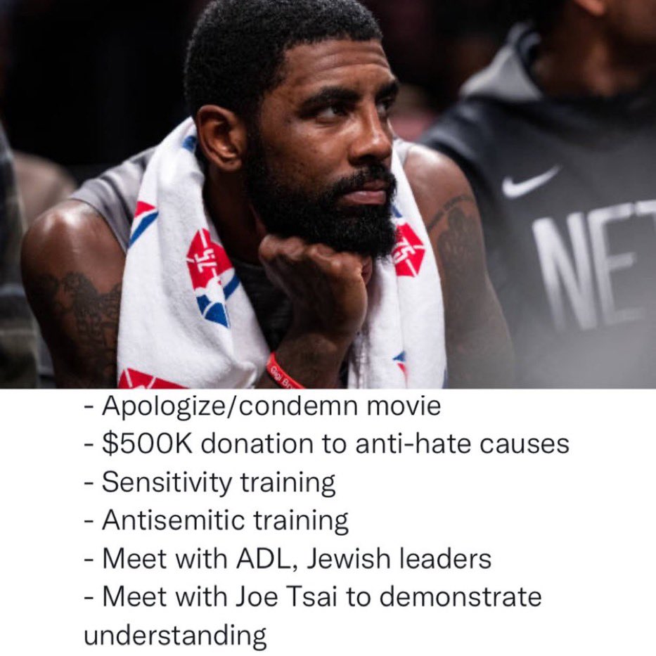 SaycheeseDGTL's tweet photo. 6 things Kyrie Irving must do to go back to the team. https://t.co/1UUf9PrcBH