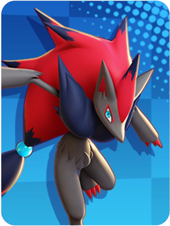 ✨ZOROARK &amp; 4K AEOS COIN GIVEAWAY✨

How to enter:
1⃣ Follow me on Twitter
2⃣ Like &amp; Retweet this post
Bonus: Comment which Pokémon has been your favourite to play this season. 

Thanks so much to <a href="/PokemonUnite/">Pokémon UNITE</a> &amp; TPCI for providing the codes.💙

Giveaway ends in 48 hours