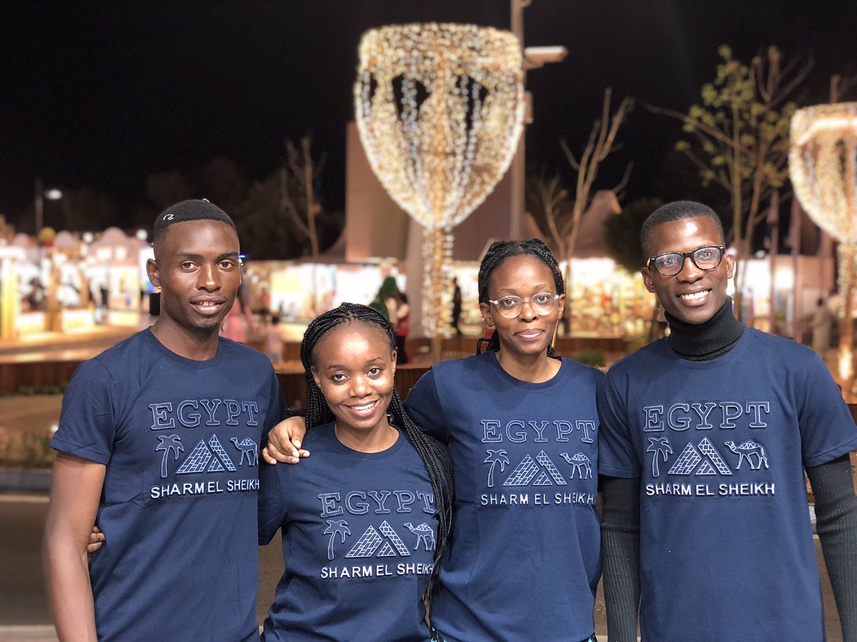 AmetepeyFrancis's tweet photo. Hello, are you there for #COP27? 

Don't forget to expand your network once the productive sessions &amp; contributions are done. Always make new pals. 

These reliable friends were sent to me through #COY17 in Egypt. #AfricaYouthPartnership #Climate #Planet #climateJustice @COP27P https://t.co/kRpjoA9iV3