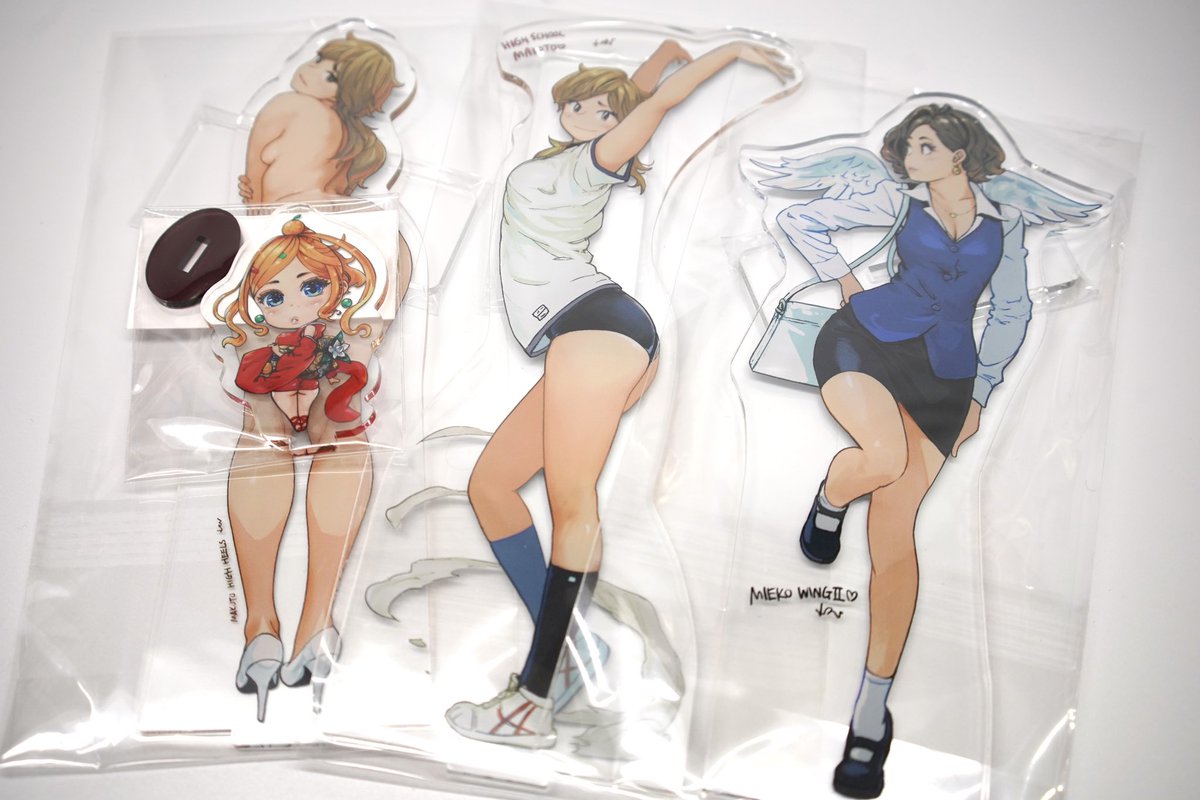 新作アクスタセット+フルーツ娘みかんミニアクスタトッピング🍊 