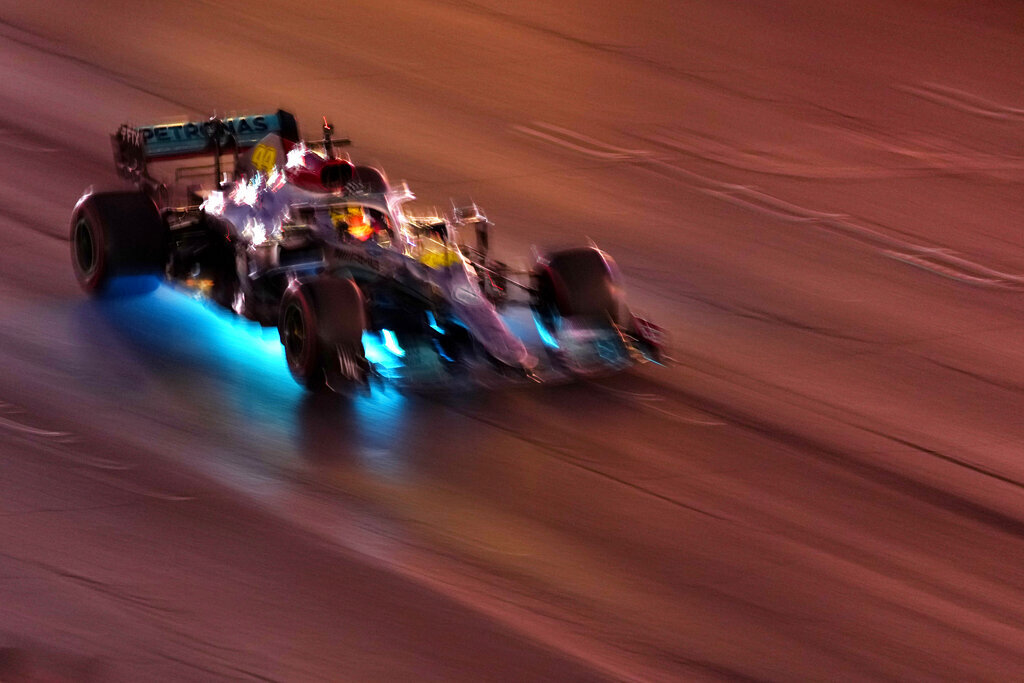 Sir Lewis Updates on Twitter "Lewis drives during a demo on the Las Vegas Strip at the F1 Las