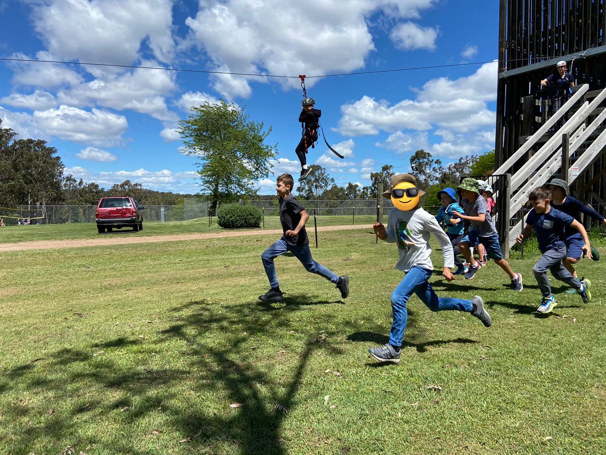 As swift as a fox 🦊 on the wire or on the ground ✨ #schoolcamp #teamwork #resilience #leadership