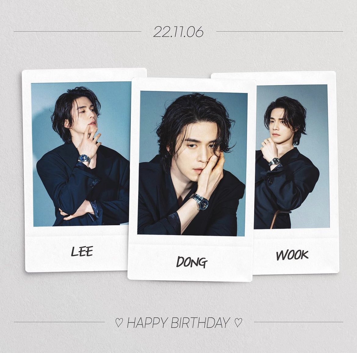 Happy Birthday #LEEDONGWOOK
❤️2022.11.06❤️
#HappyDongWookDay2022 

Cr IG leedongwook_official