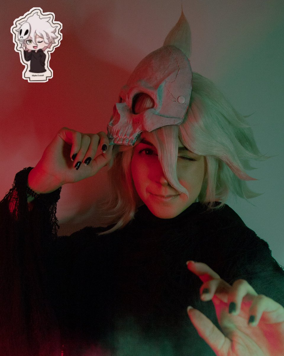 Anyone want to offer their soul? Here’s my Halloween Komaeda cosplay 👻 ! #danganronpa #nagitokomaeda #ダンガンロンパ #狛枝凪斗