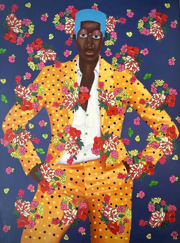 artistsofcolour's tweet image. BOYS CAN BE FLOWERS, Samson Bakare, 2022