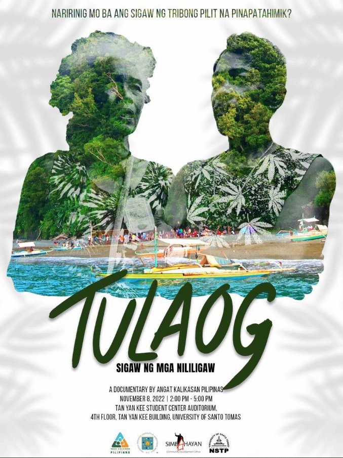 timogpelikula's tweet photo. TULAOG First documentary. Written, directed and produced by @angatkalikasan  volunteers and the Dumagats of Sierra Madre. To be premiered at UST on Nov 8. 
#AKaPAngAmbagKo
#tulaog https://t.co/8FjVh7dgCo