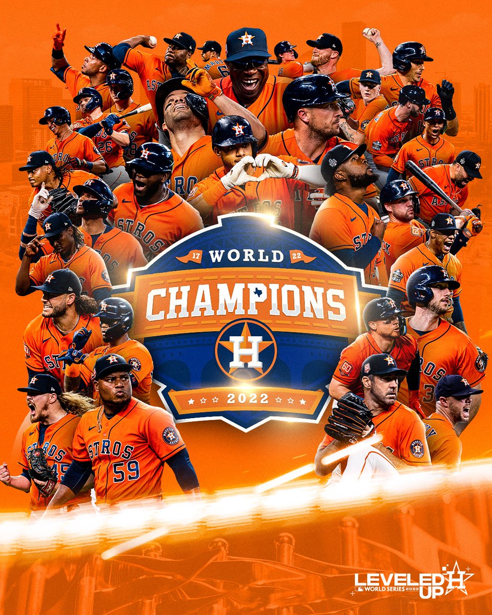 The Houston Astros are 2022 World Champions! 🏆