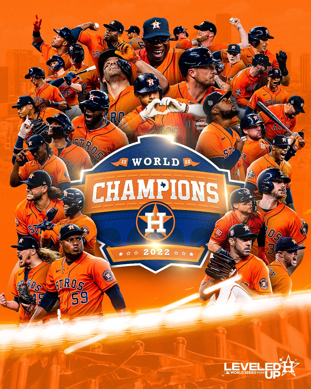 Houston Astros Champions 2022 American League Championship Series