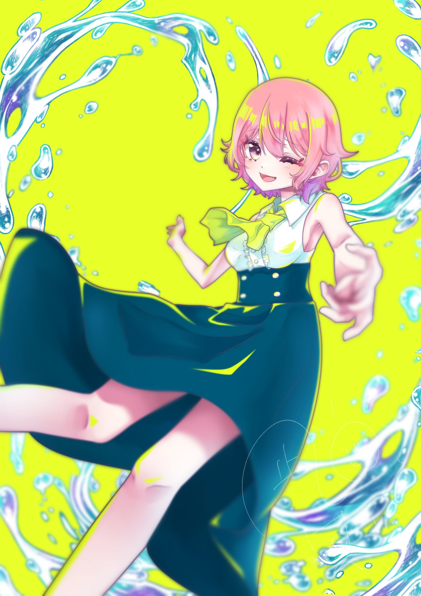 凪 イラストレーター 「所の法には矢は立たぬ」キャンバスプリント　おまけ付き 凪 イラストレーター 「所の法には矢は立たぬ」キャンバス