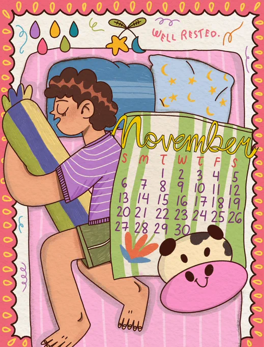 November 🥱☁️☔️🪐 